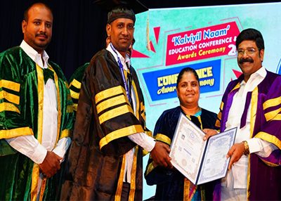 Received Doctorate of Business from Oxfaa University